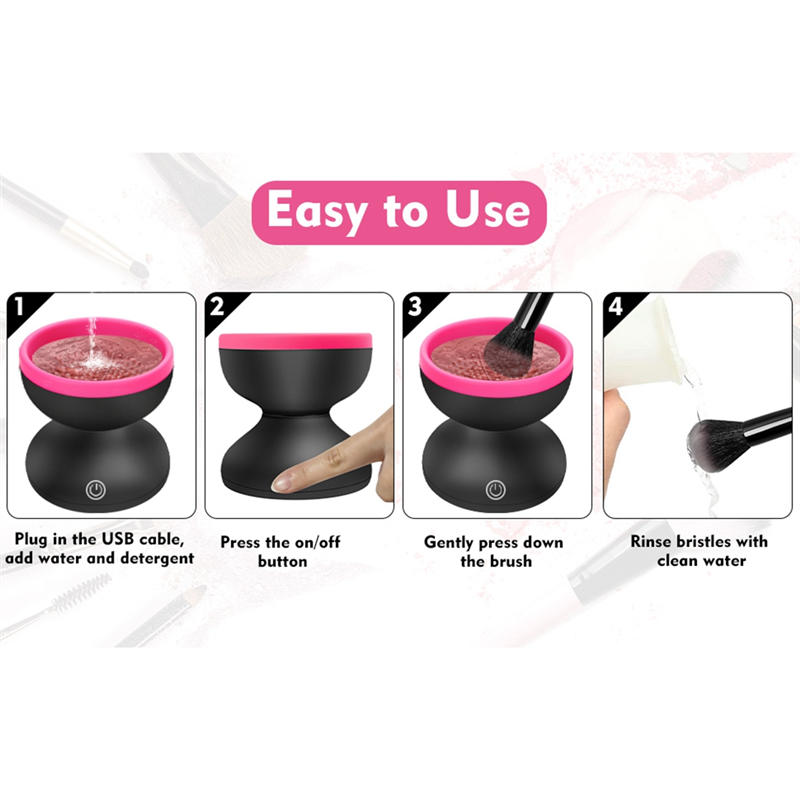 ELECTRIC MAKEUP BRUSH CLEANER